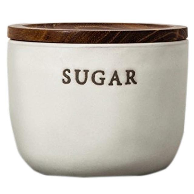 Hearth and Hand with Magnolia Stoneware Sugar Cellar Cream
