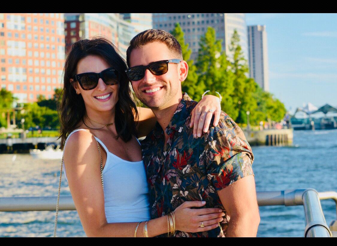 Our engagement night!