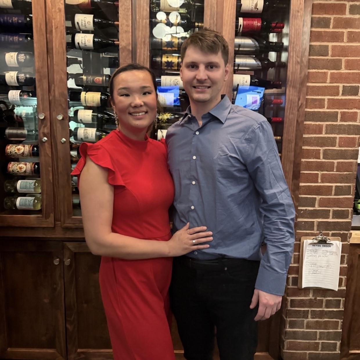 One year of being engaged.