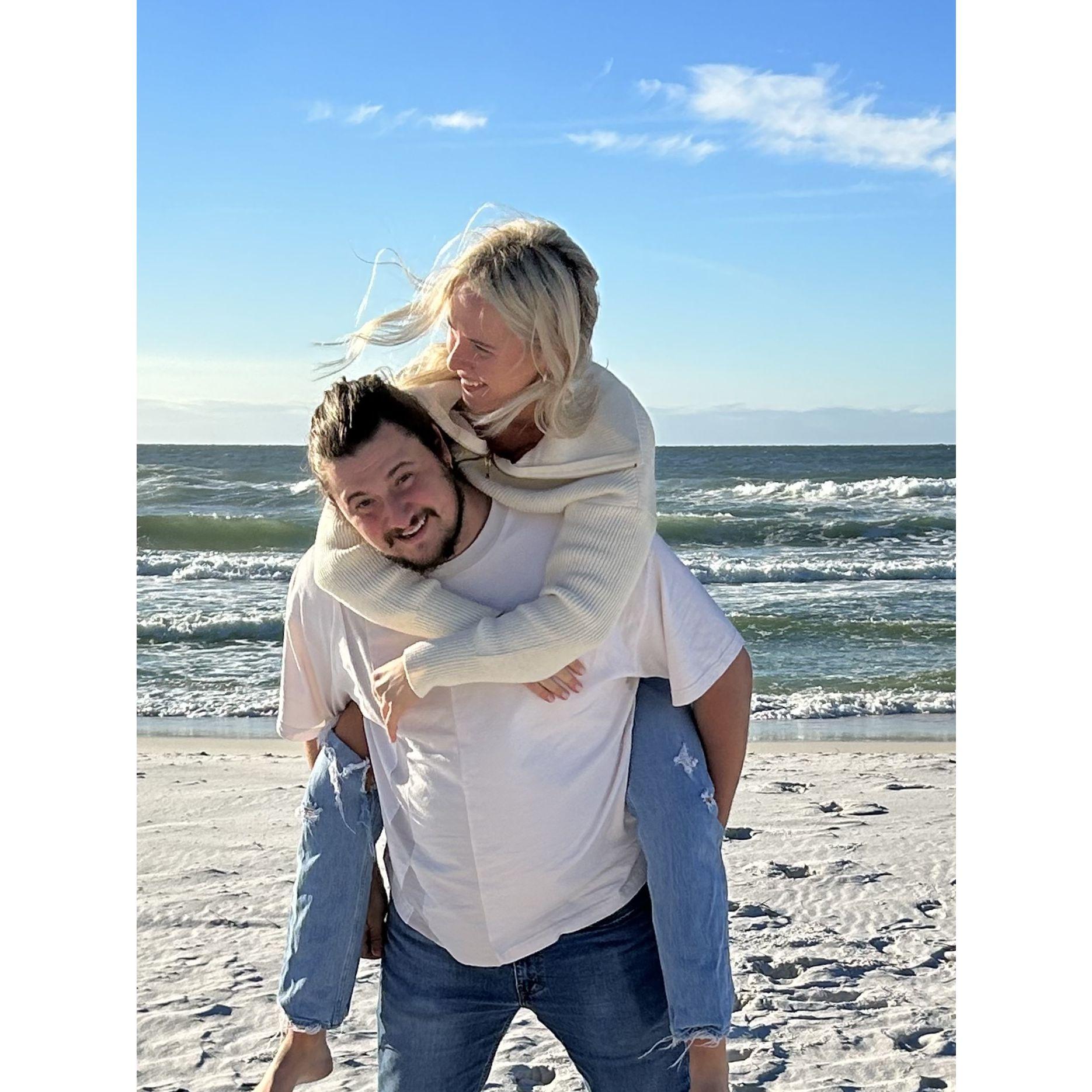 Our first time going to Keaton's annual family Thanksgiving in Destin, FL