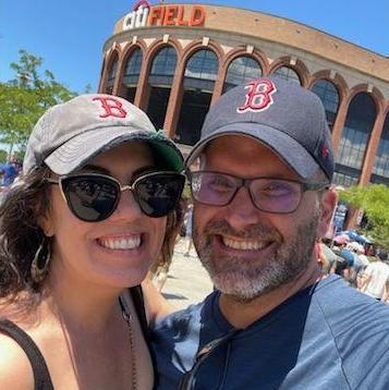 We also went to a Mets game for Stephen's birthday...