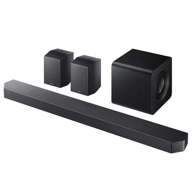 Samsung Q-Series Soundbar, HW-Q930F 9.1.4 ch Subwoofer & Rear Speaker (2025), with Wireless Rear Speakers & Subwoofer, Wireless Dolby Atmos & DTS:X, Q-Symphony