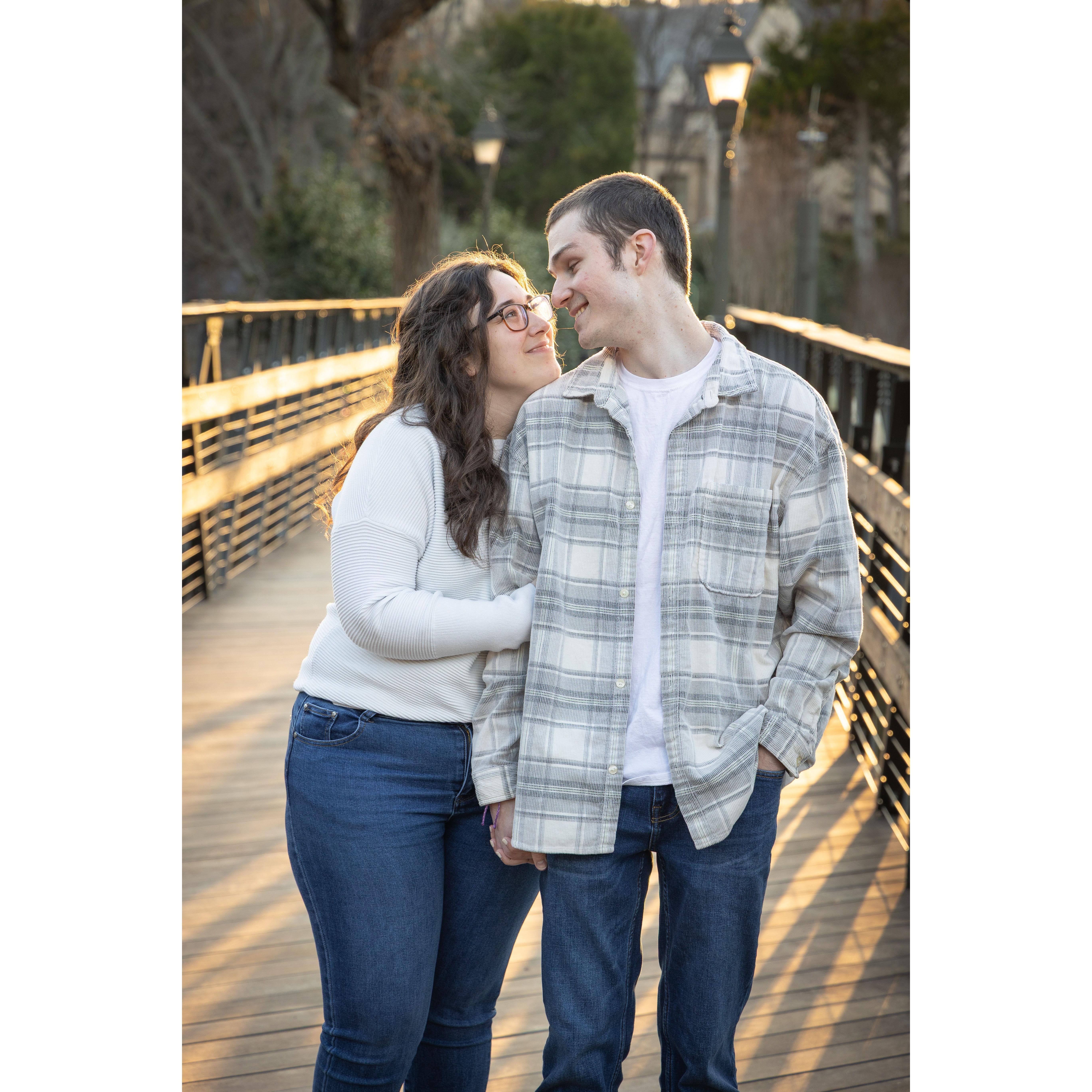 This is my favorite picture of us. I love him!