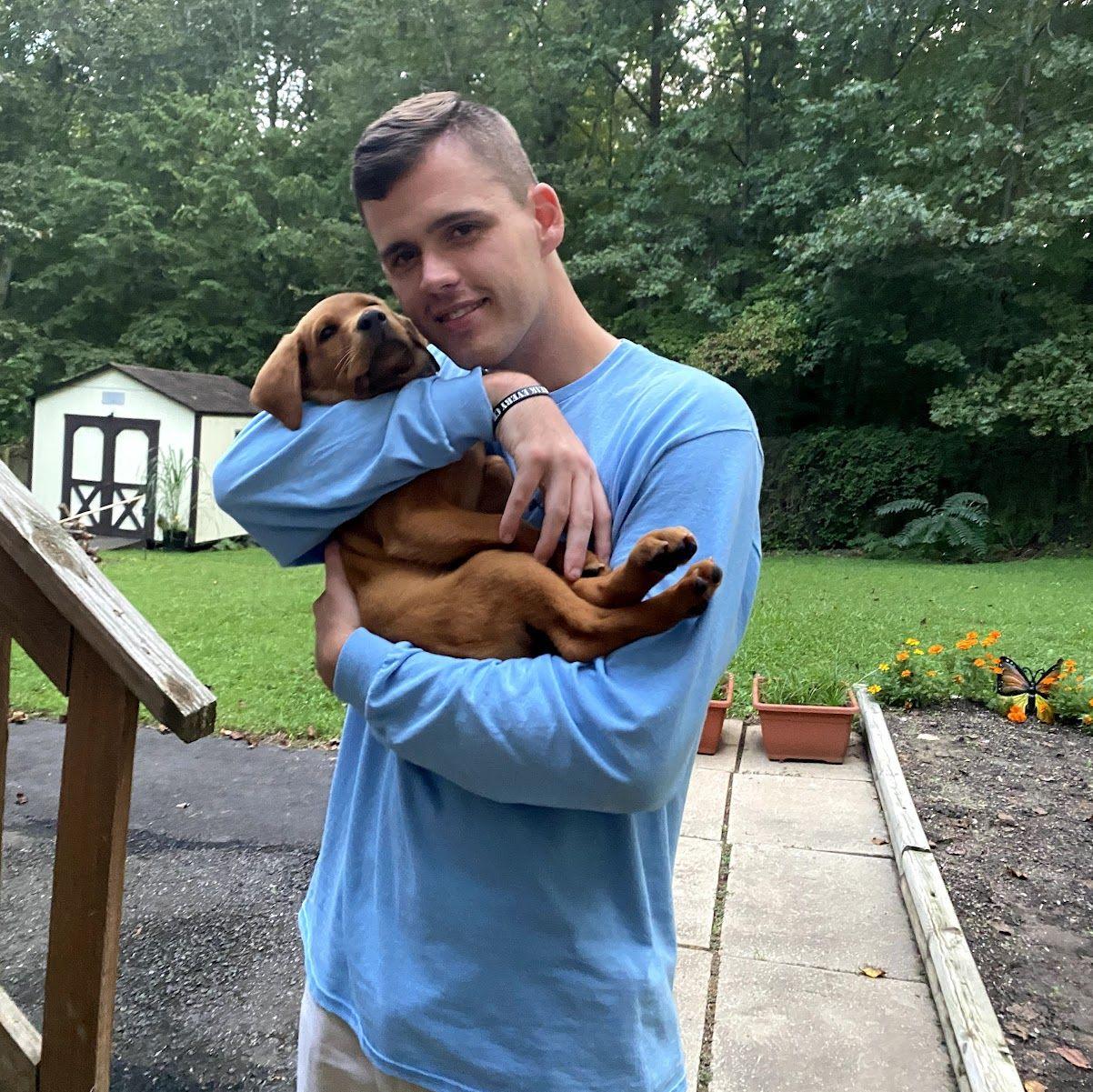 sweet puppy Cooper - September 2020