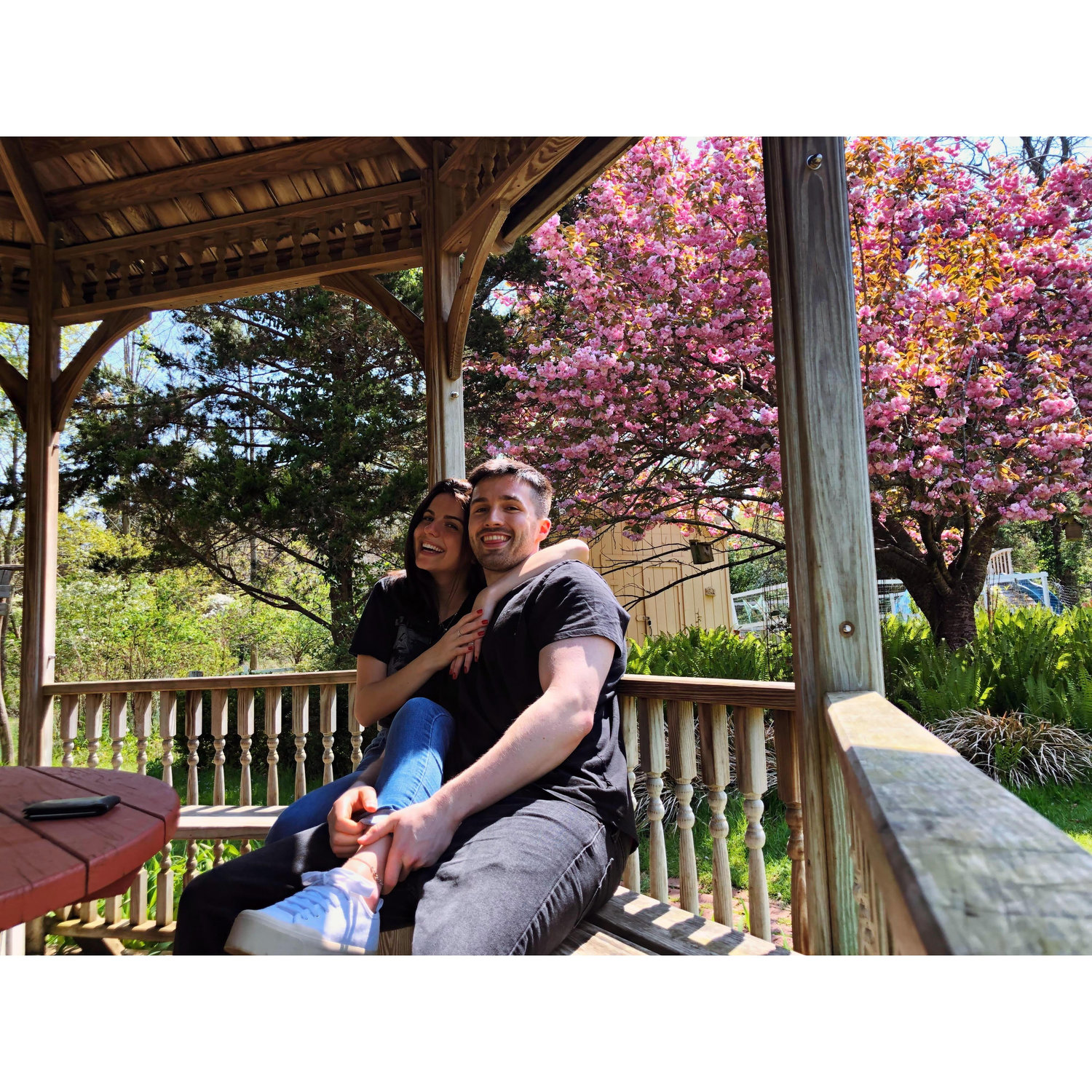 One of our first dates ~May 2019