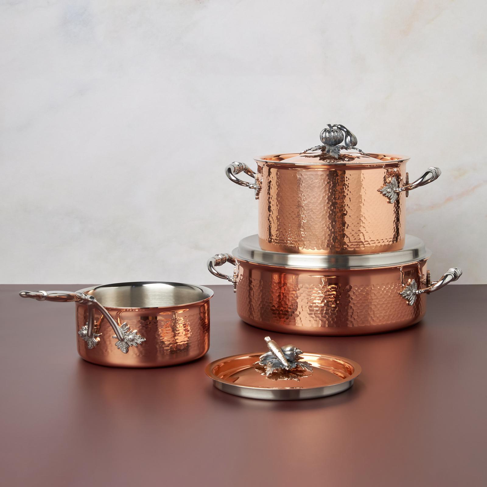 【新品未使用】lit Choker Set Cupra Tops ブラウン Ruffoni Ultimate Lovebirds Copper Pan 5 QT - Opus Cupra – Ruffoni US