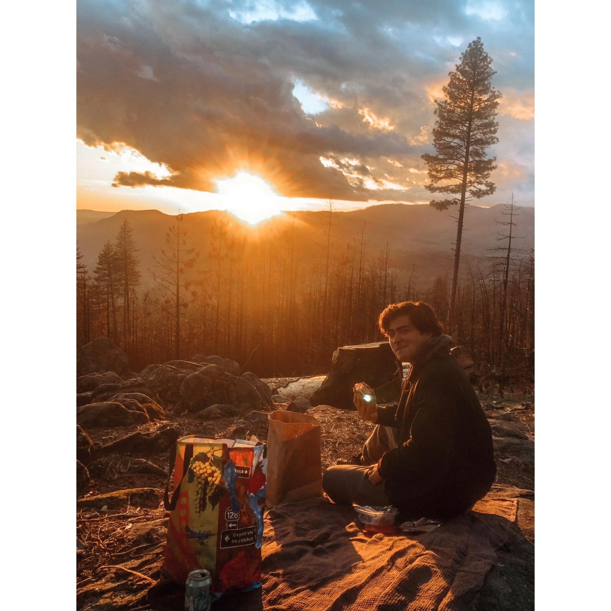 Yosemite Sunset Picnic