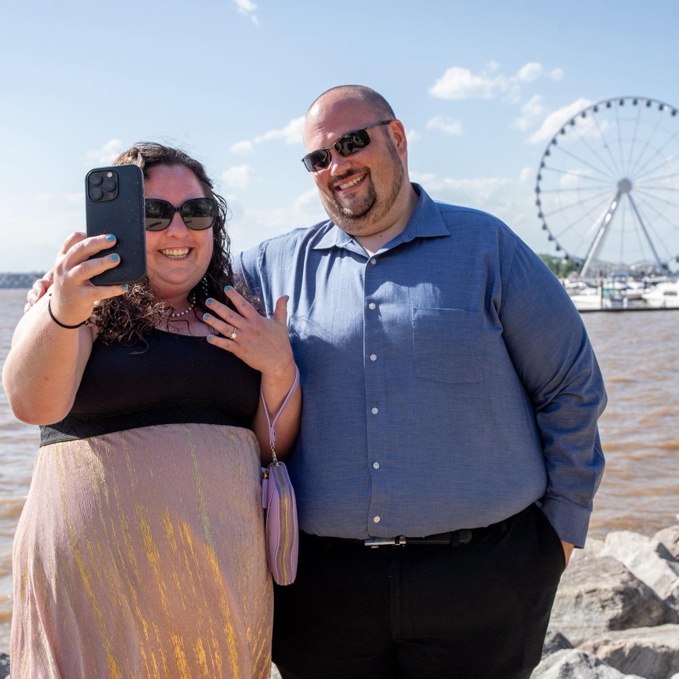 Mom! Dad! We’re engaged!