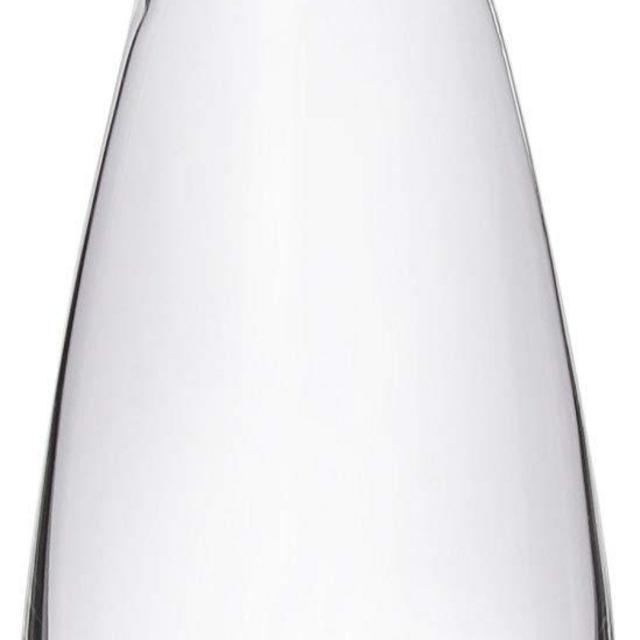 Bormioli Rocco Glass Co., Inc. - Bormioli Rocco Ypsilon Wine Carafe – Elegant Clear Glass Carafe For Water, Juice, Milk, Coffee, Iced Tea – Wide Mouth Serving Decanter Dispenser For Restaurants & Home Use – Made In Italy