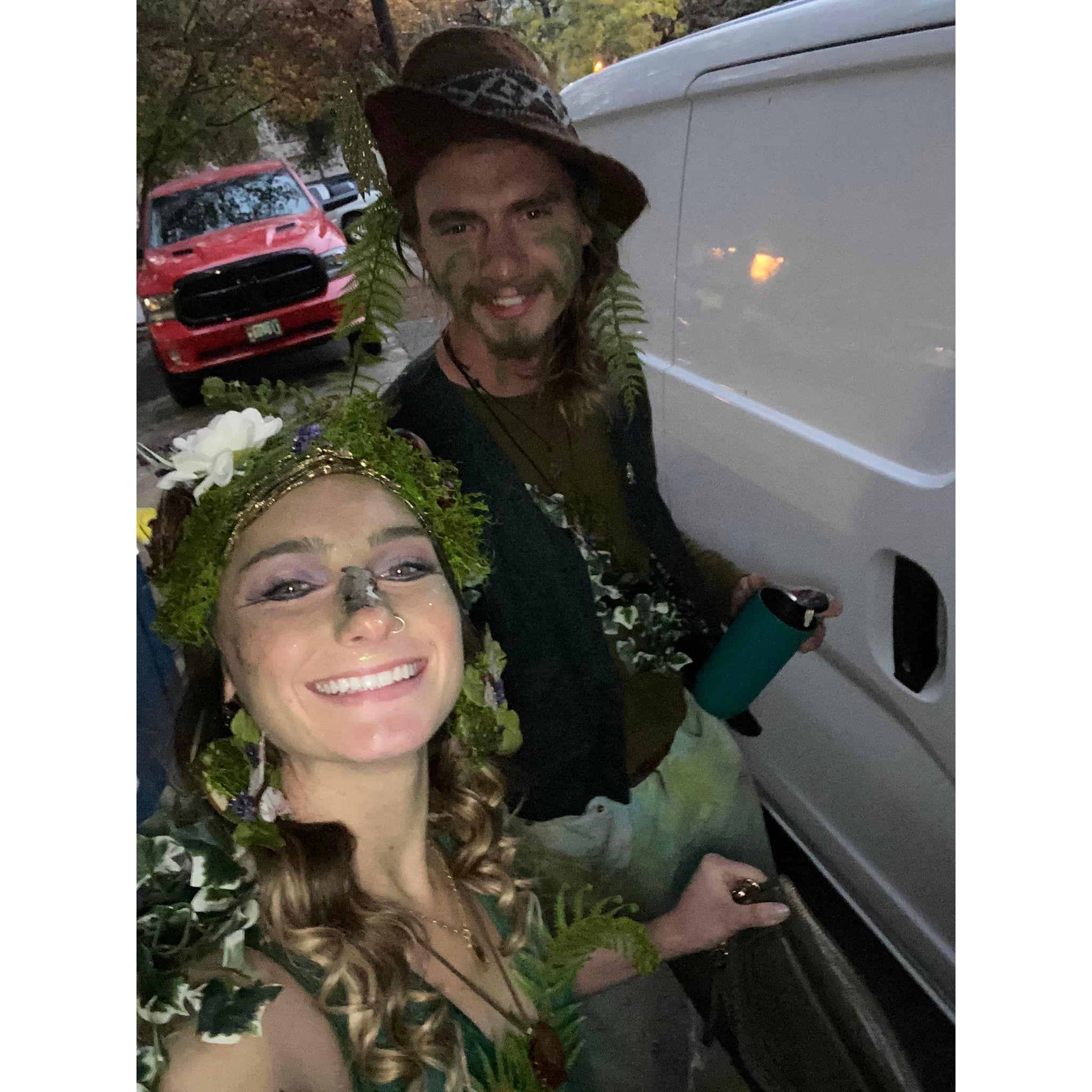 We enjoy a good costume