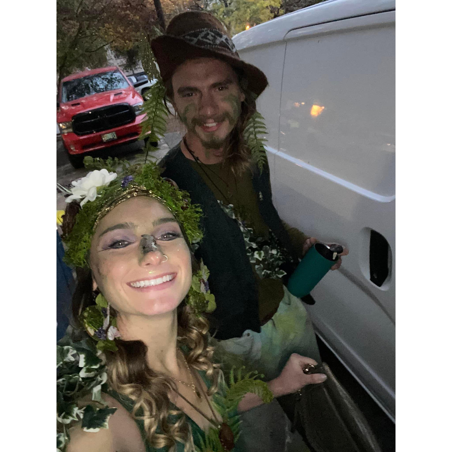 We enjoy a good costume
