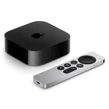 Apple - TV 4K 128GB Streaming Device (3rd generation) - Wi-Fi + Ethernet - Black
