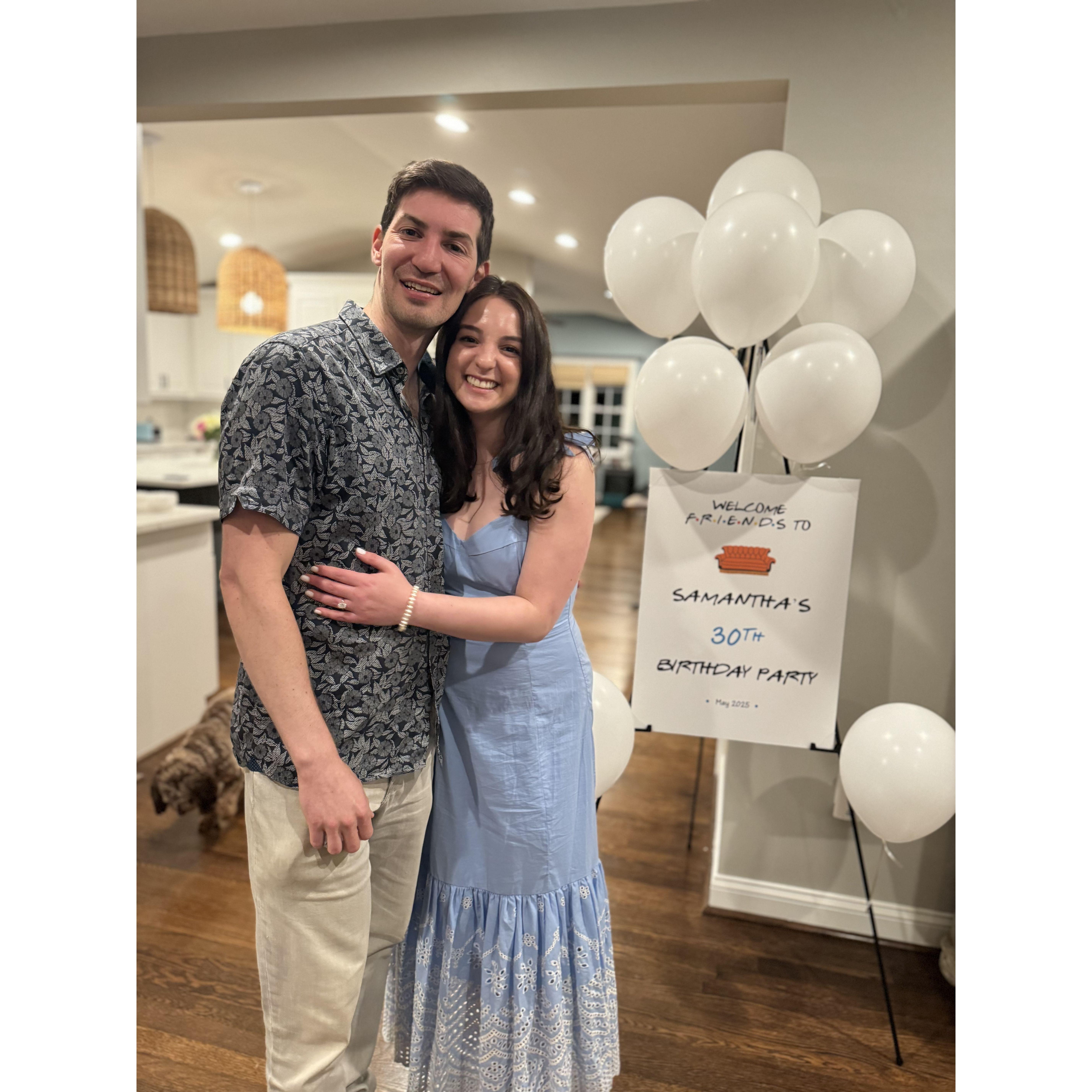 FRIENDS-themed party for Samantha's 30th! | May 2025