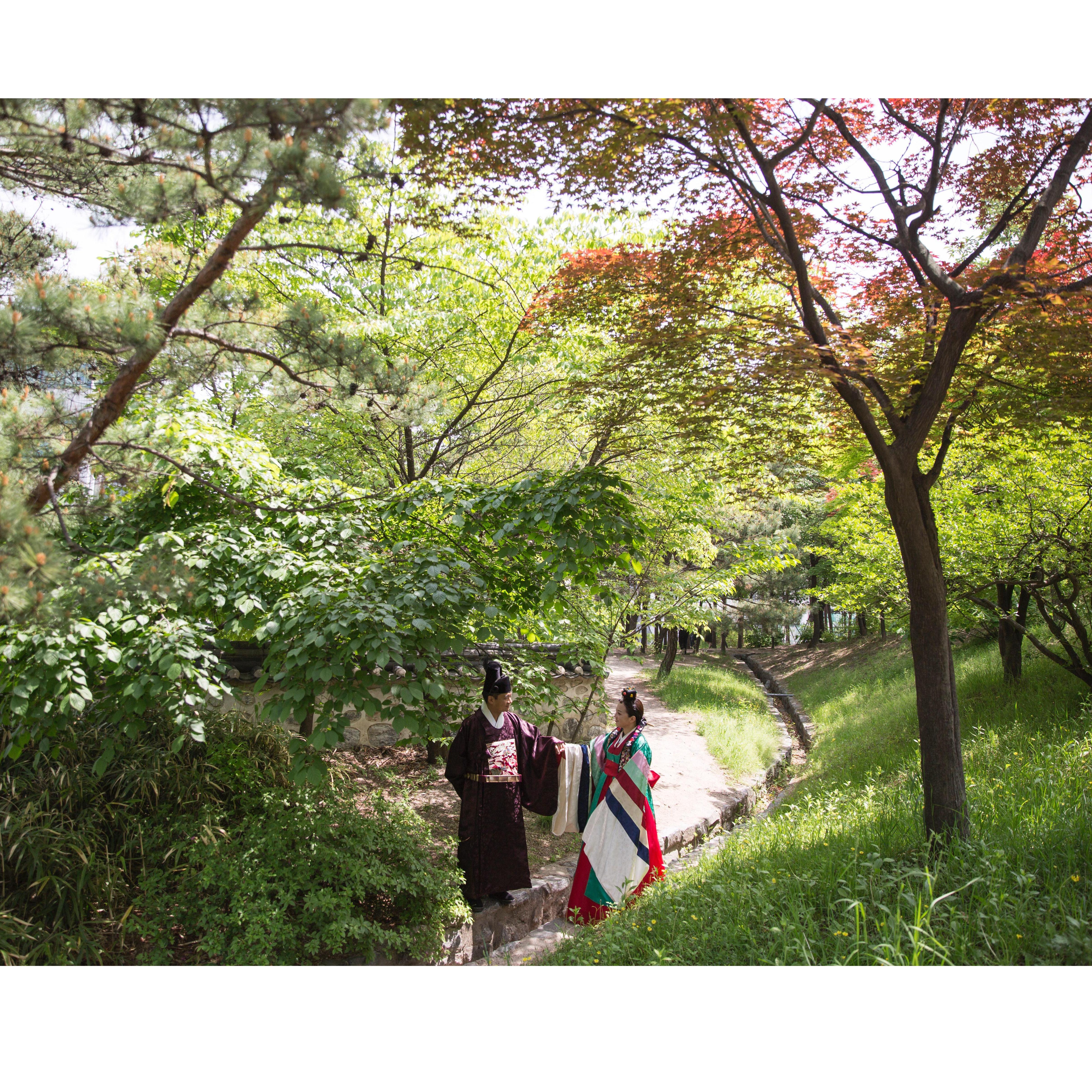 While were in Seoul in May of this year to meet our respective families there, we auditioned for a Korean drama.