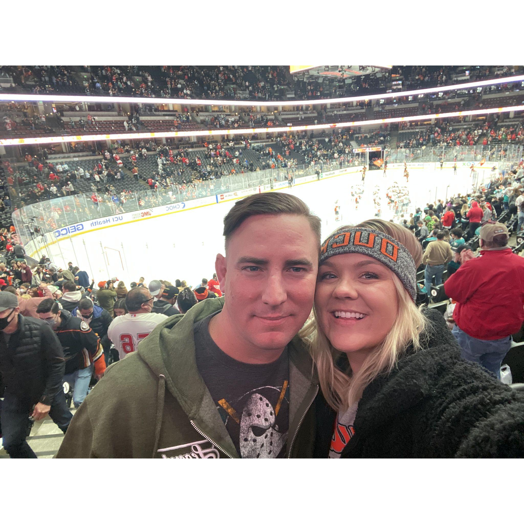 Our First Ducks Game, January 2022