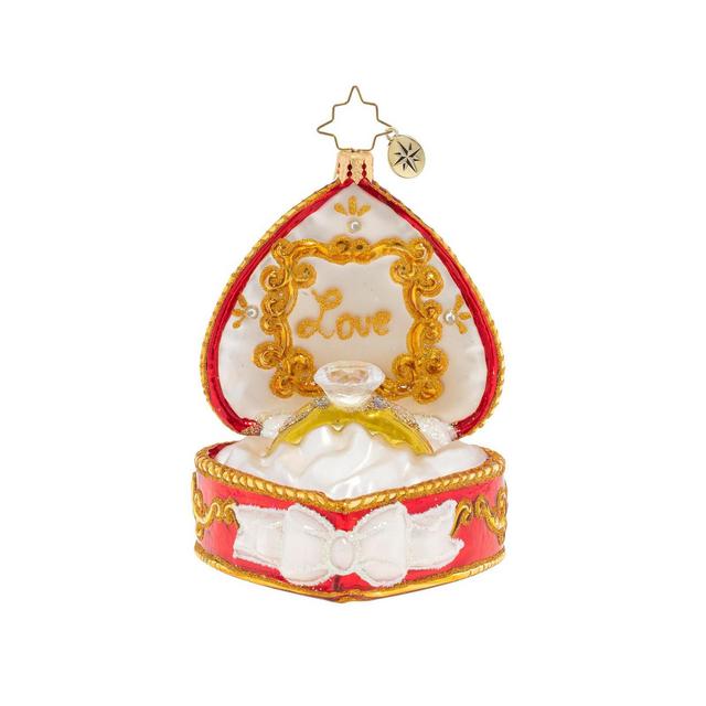 Christopher Radko Forever Always Ring Box