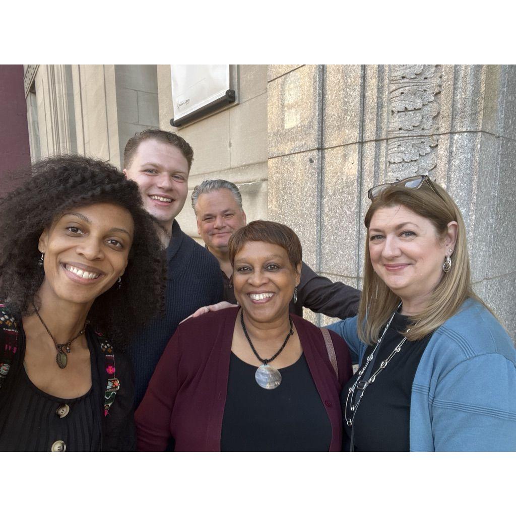 A group consisting of Bernards and Matheys tackles the Newark Art Museum.