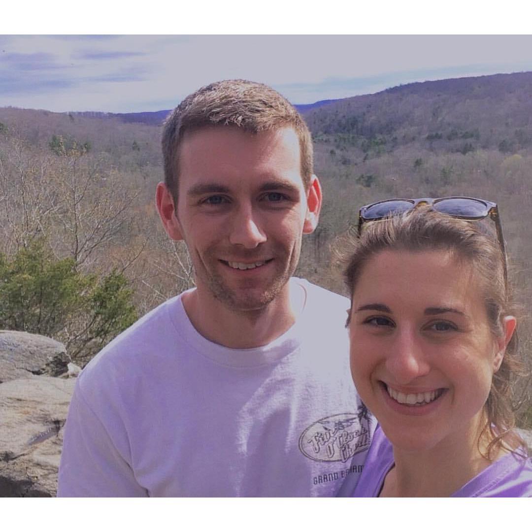 First "couple photo" - Devil's Hopyard, Connecticut