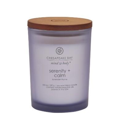 8.8oz Medium Jar Candle Serenity & Calm - Mind And Body By Chesapeake Bay Candle