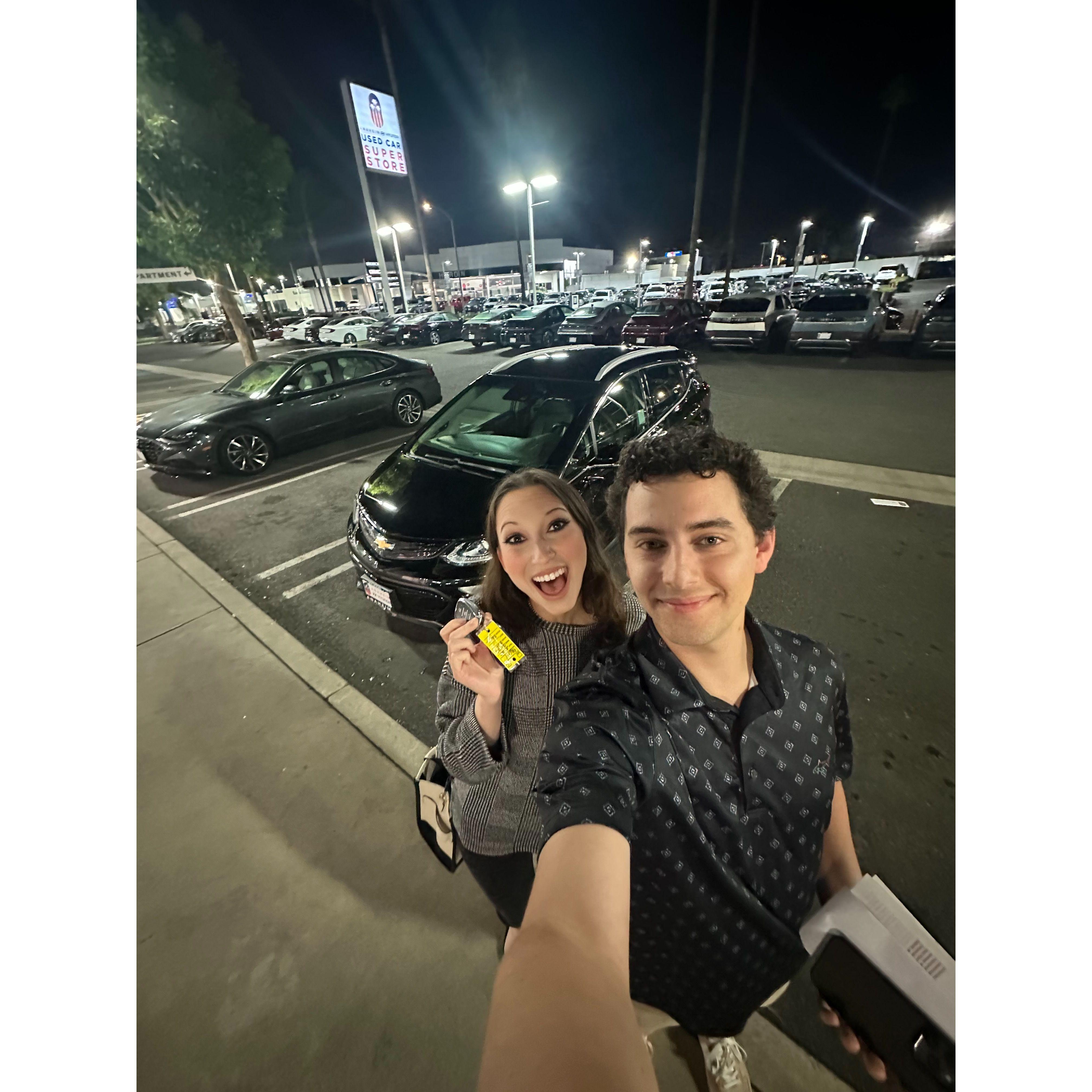 First car purchase together