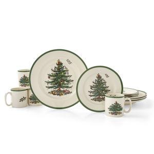 Christmas Tree 12 Piece Dinner Set