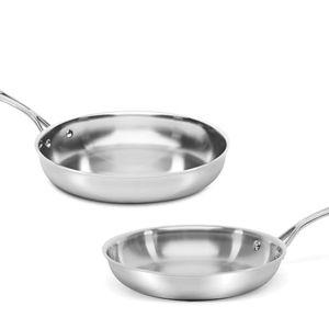 Cuisinart Custom-Clad 5-Ply 9" & 11" Fry Pan Set