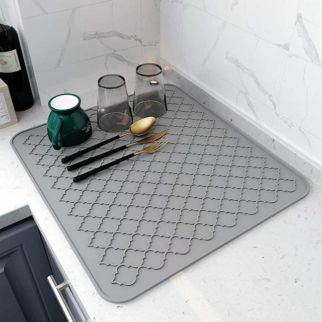 Dish Drying Mats for Kitchen Counter,Eco friendly,Heat Resistant Mat