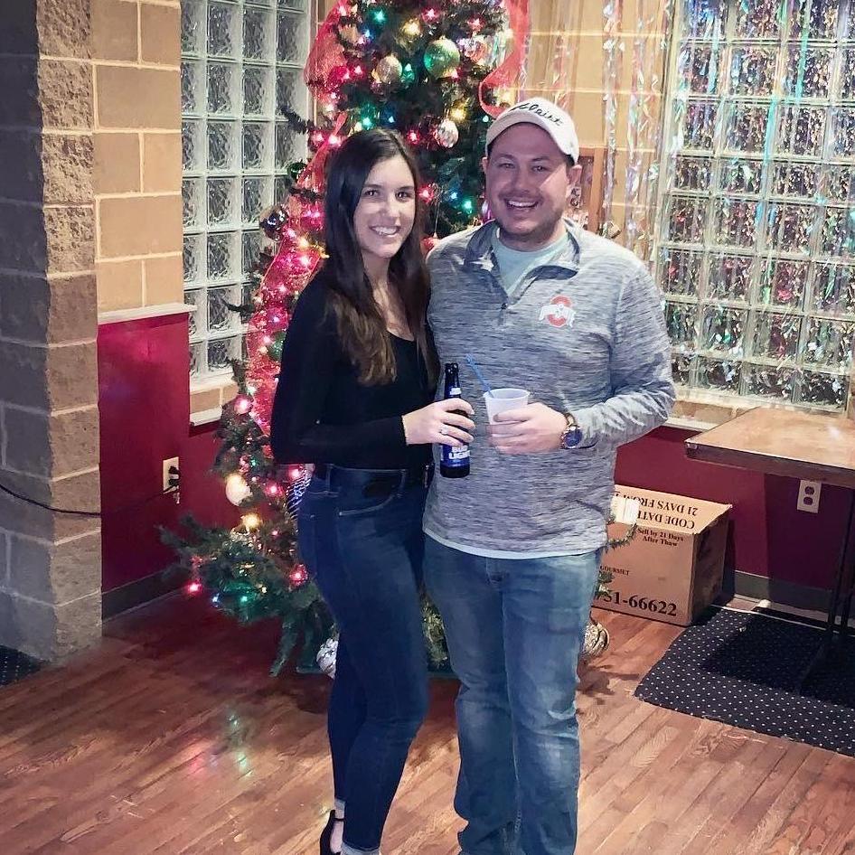 Our first Christmas together.