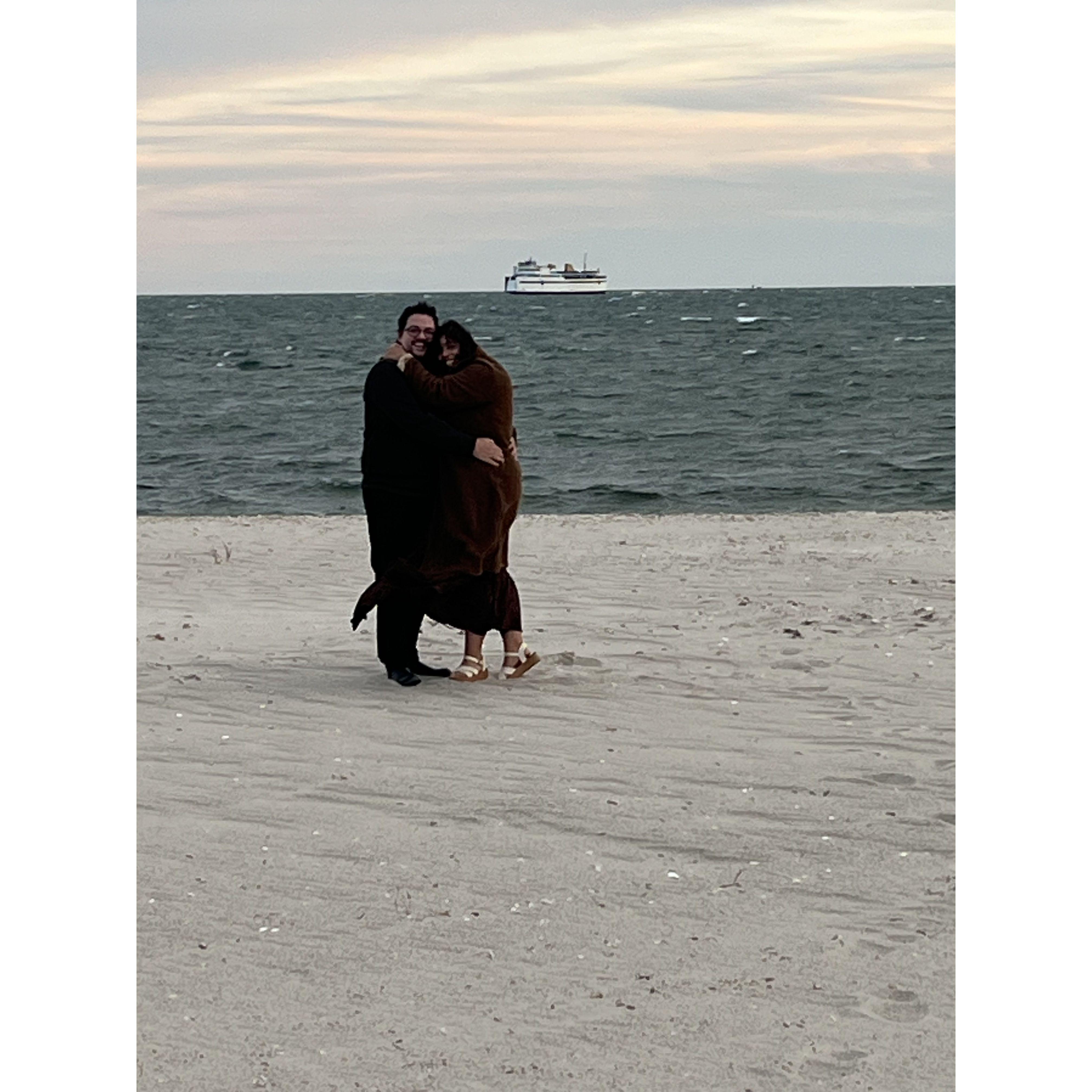 Cape Cod engagement!