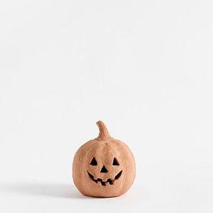 Terracotta Jack O Lanterns, Mini Pumpkin, Terracotta