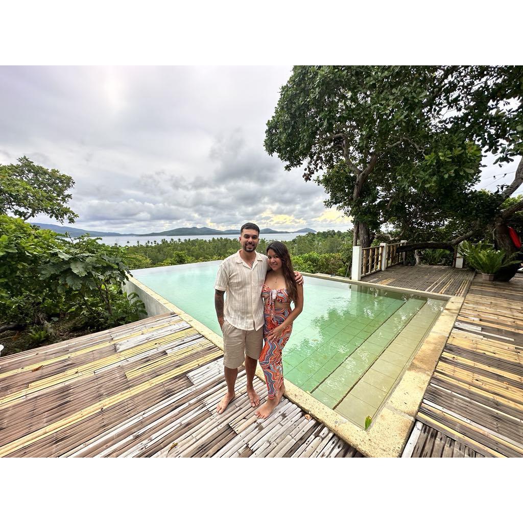 View from Ocean Green Eco Lodge Resort