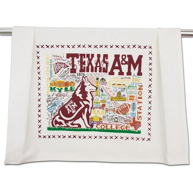 Catstudio Dish Towel, Texas A&M University Aggies Hand Towel - Collegiate Kitchen and Tea Towels for Texas A&M Fans - Perfect Graduation Gift, Gift for Students, Parents and Alums