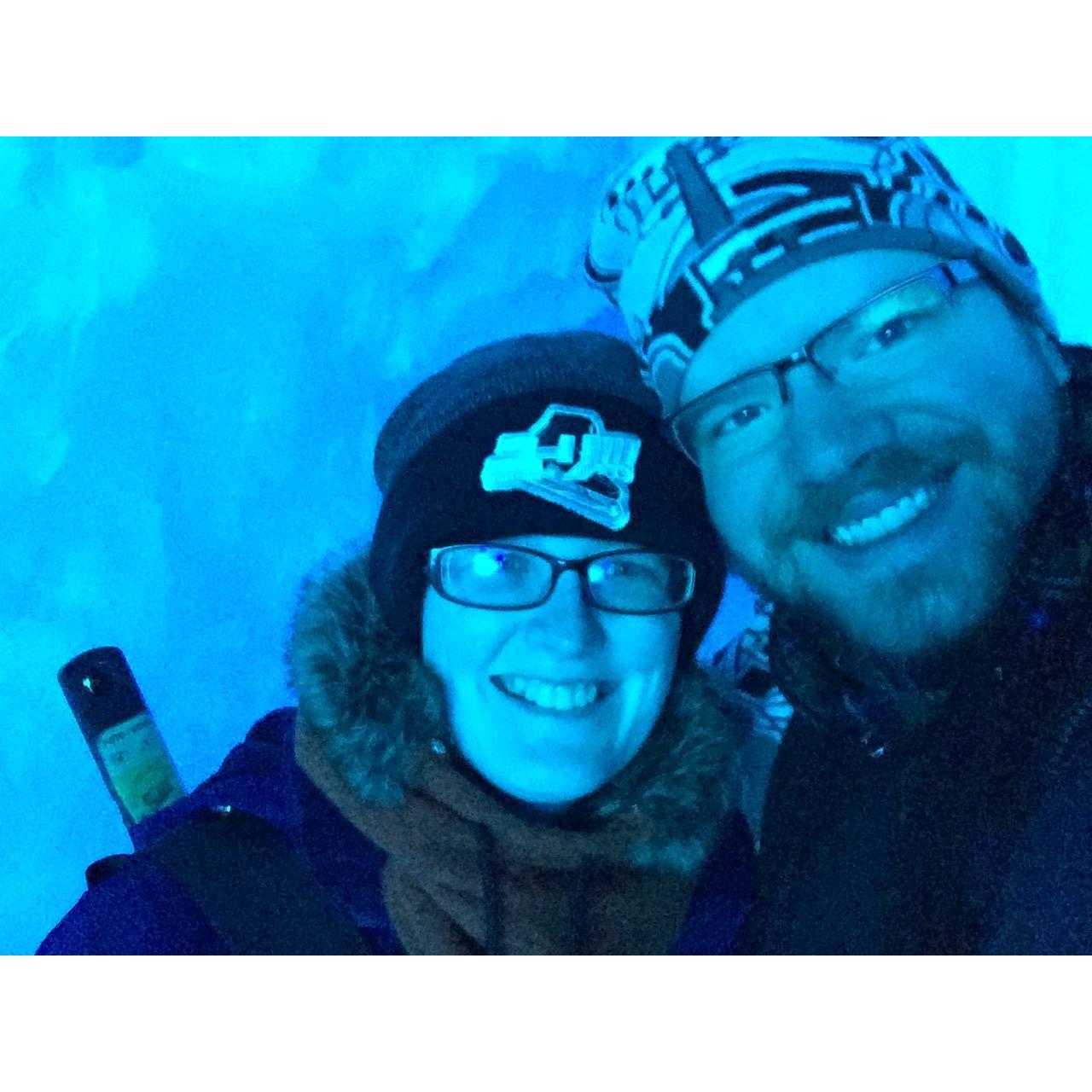 King and Queen of the Ice Castle!