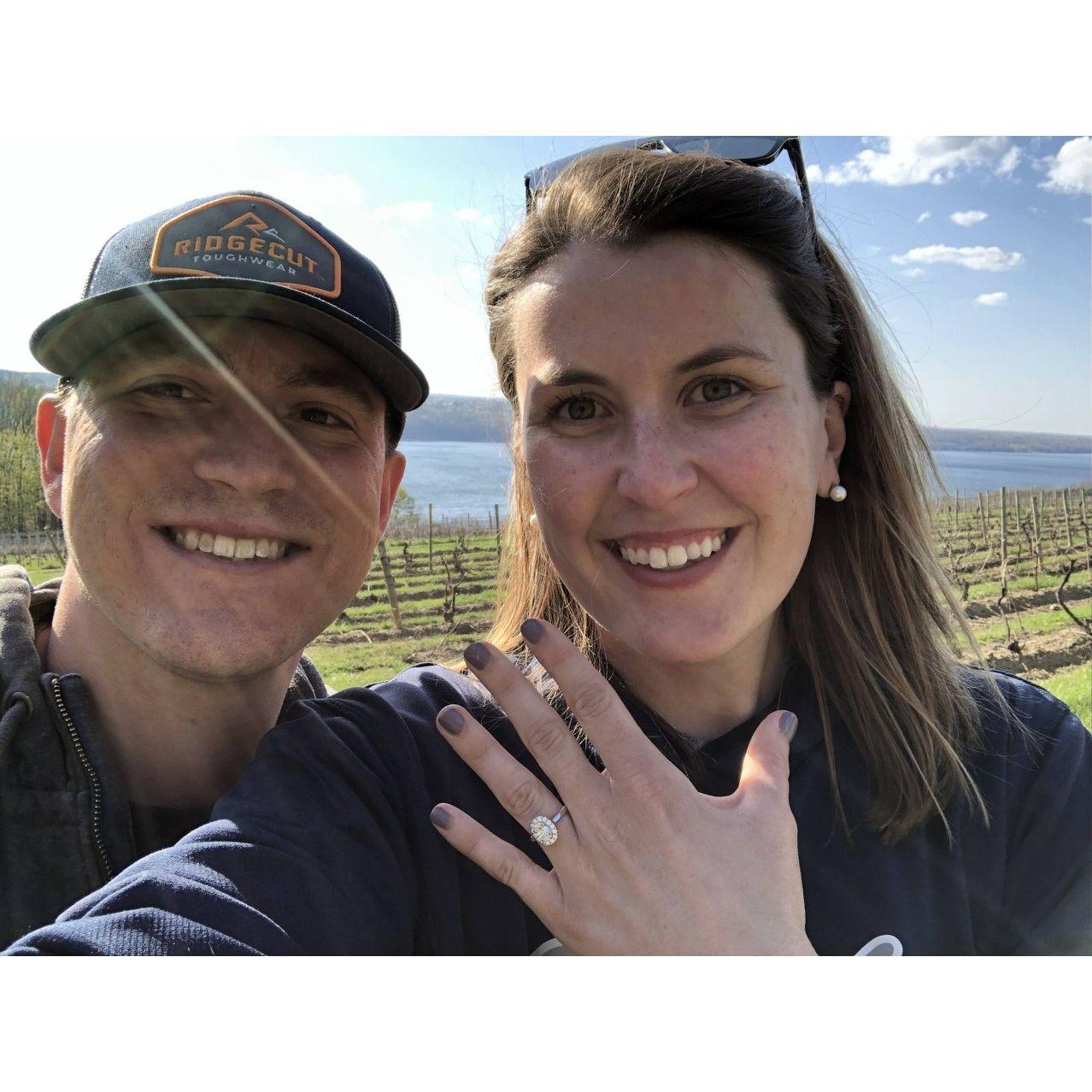 Engagement Seneca Lake, NY 2021