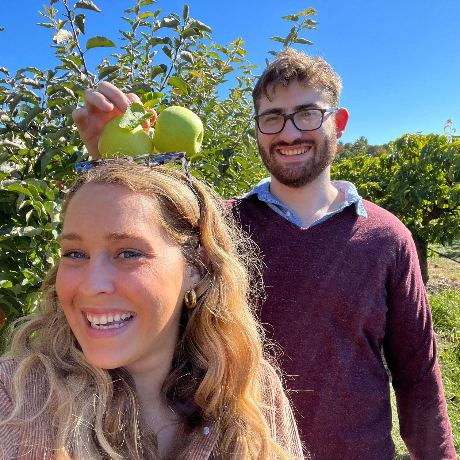 October 2022 - Apple picking in Natick, MA