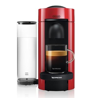 Nespresso Vertuo Plus Coffee & Espresso Maker by DeLonghi, Red