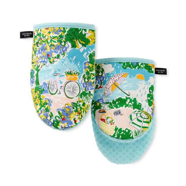 kate spade new york Spring Garden Mini Mitt Set, 5.5" x 8"
