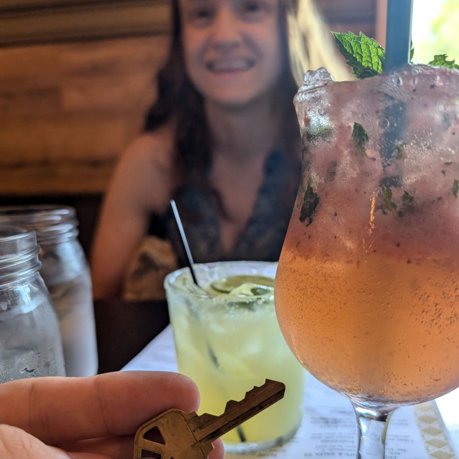 Celebrating our new house closing!