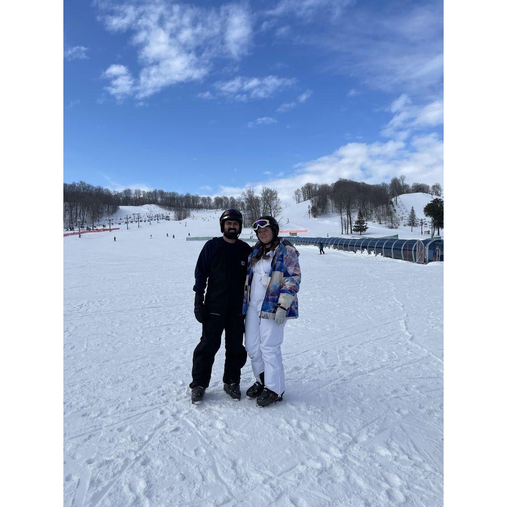 Dyelle's birthday ski trip - February 2023