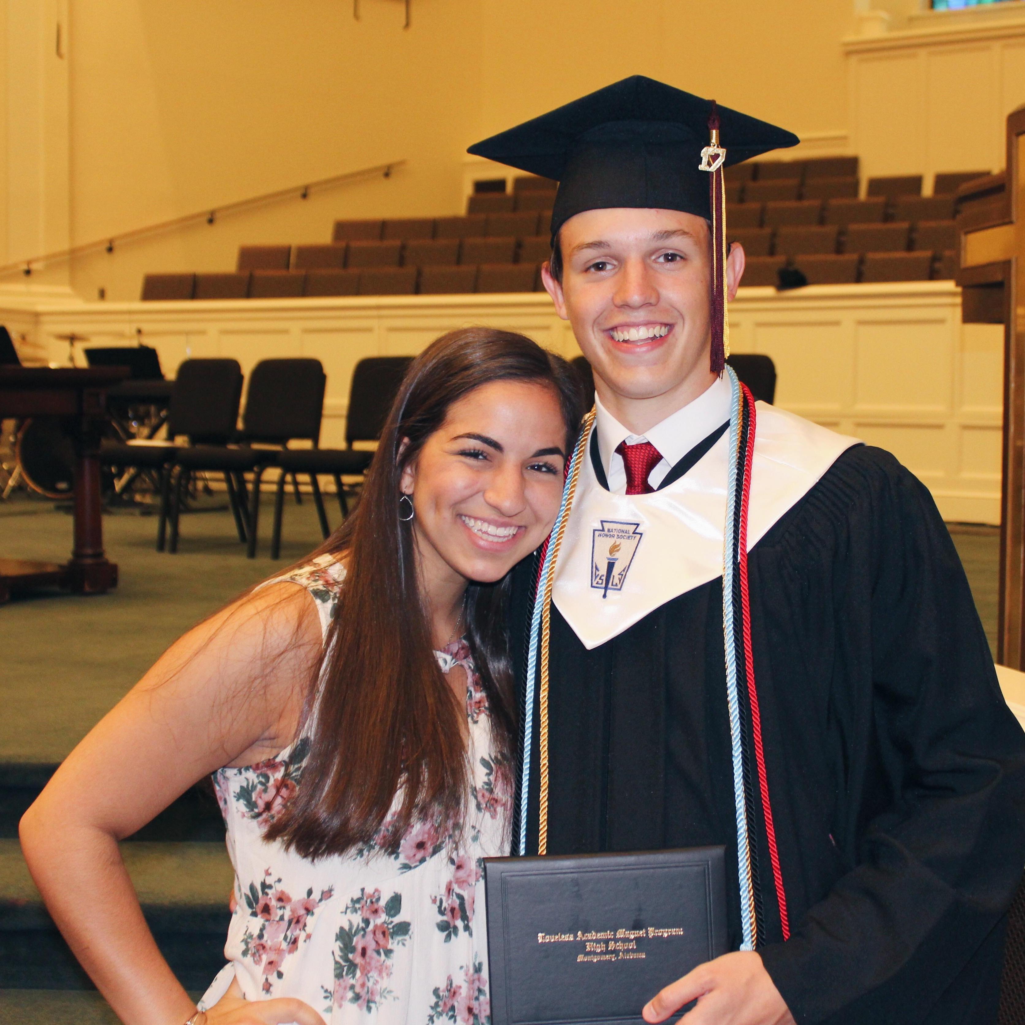 When he graduated high school!