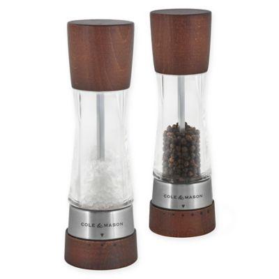Cole & Mason Derwent Forest Wood Gourmet Precision Salt & Pepper Mill Gift Set