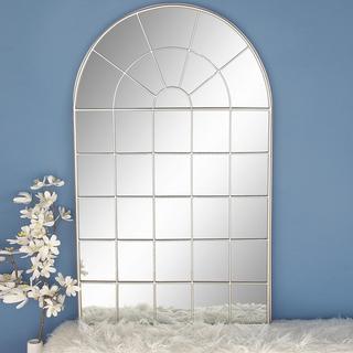 Traditional Arched Window Wall Mirror