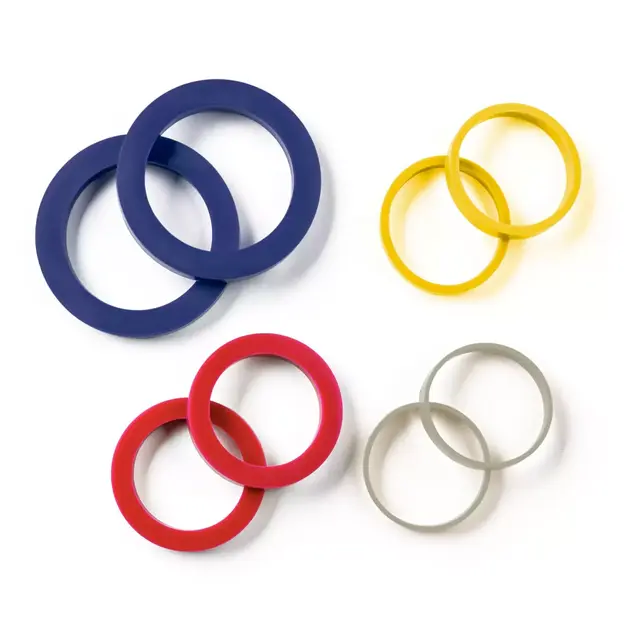 Our Table™ Silicone Rolling Pin Rings (Set of 4)