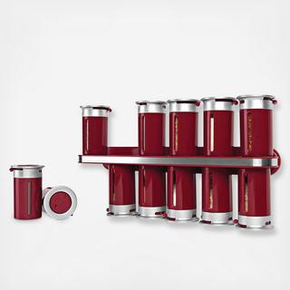 Zero Gravity Wall-Mounted Magnetic Spice Rack