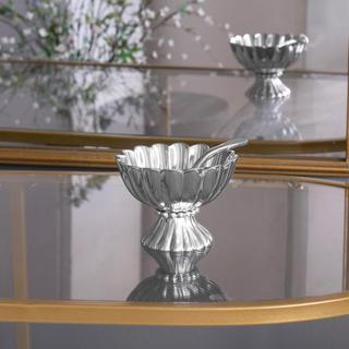 Vintage Vienna Mini Pedestal Bowl with Spoon