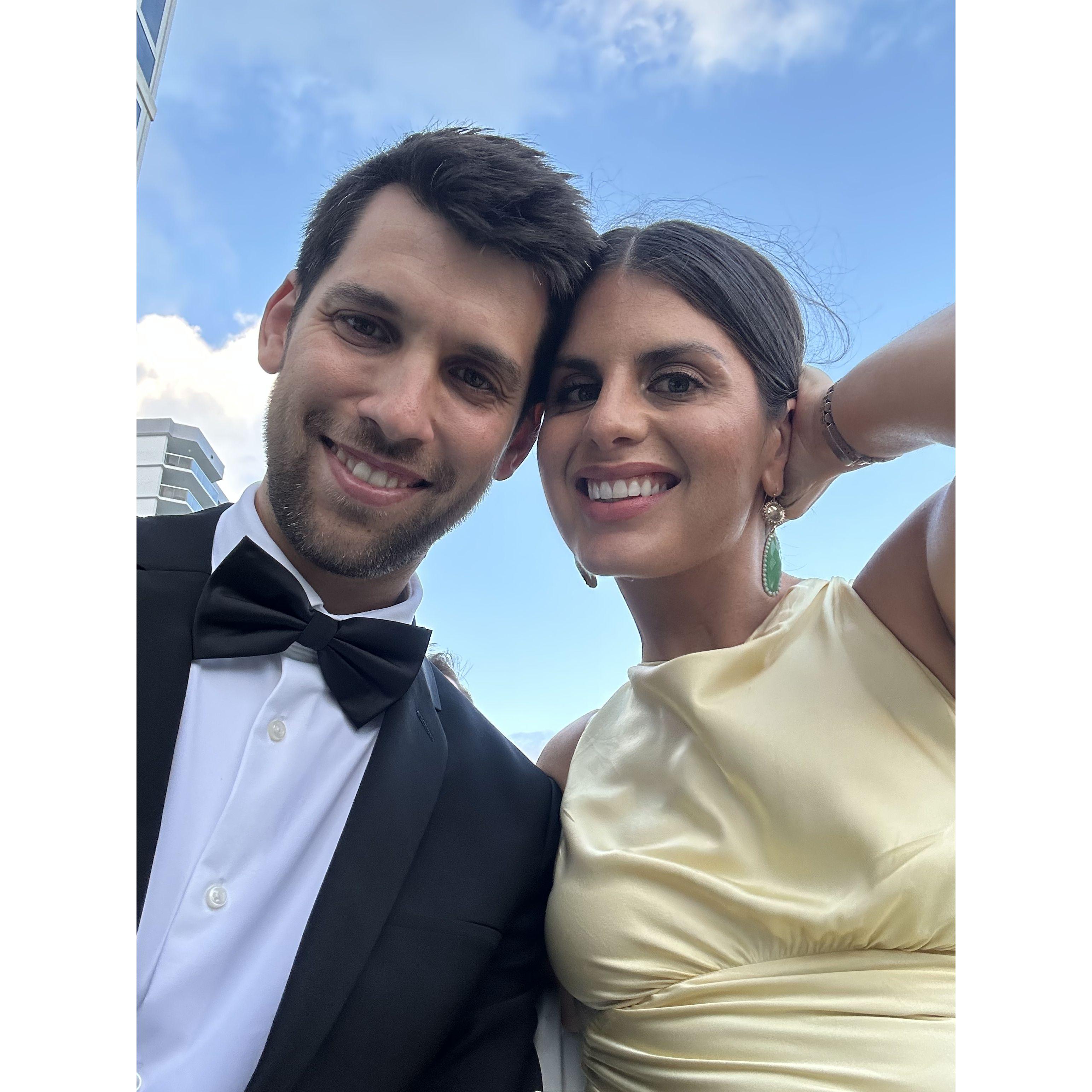 Wedding of one of Adri's best friends in Miami
