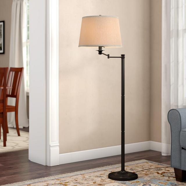 Reagan 59" Swing Arm Floor Lamp