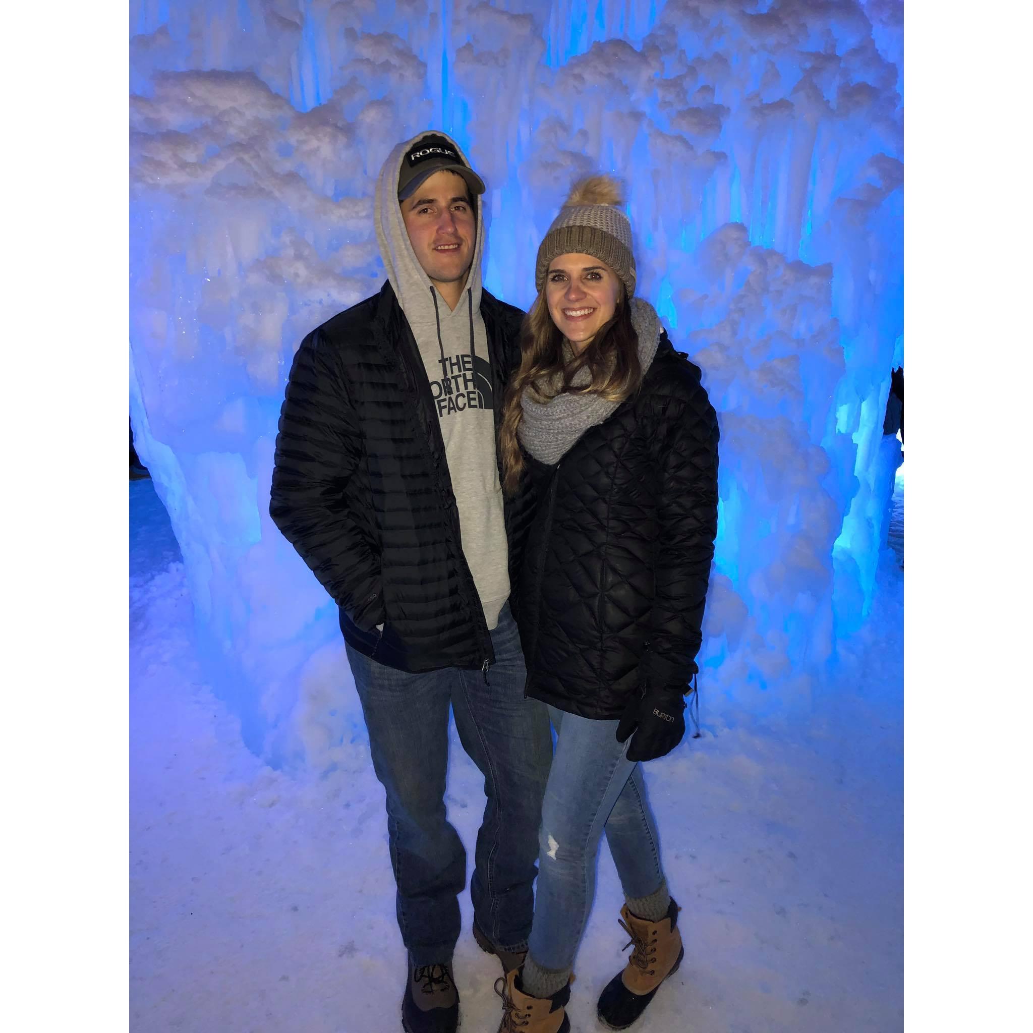 Ice Castles in Park City!