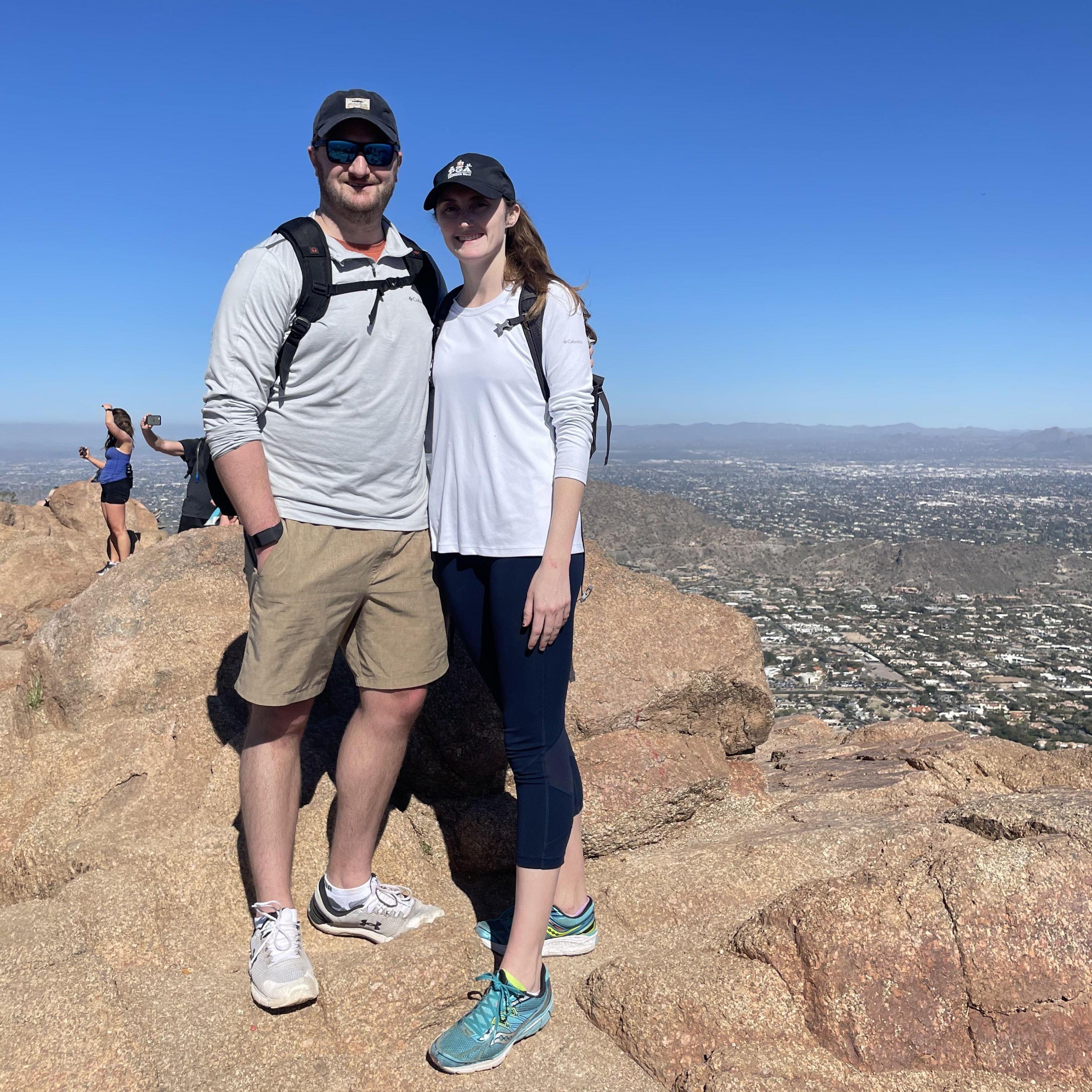 Hiking Camelback Mtn