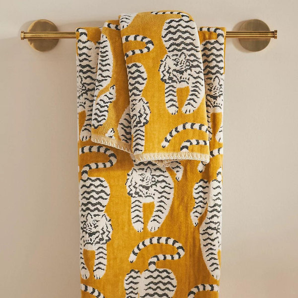 Isa Leopard Cotton Towel Collection
